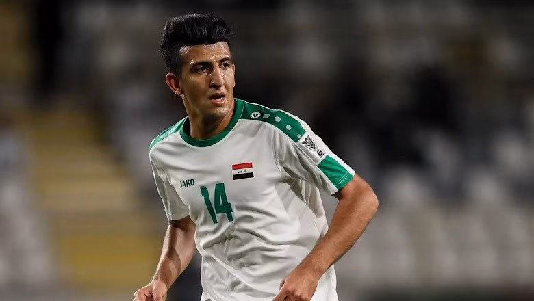 1. Tiền vệ đội trưởng Amjad Attwan (của Iraq) không thể tham dự Asian Cup 2023 vì chấn thương. Top 10 ngôi sao vắng mặt đáng tiếc ở Asian Cup 2023