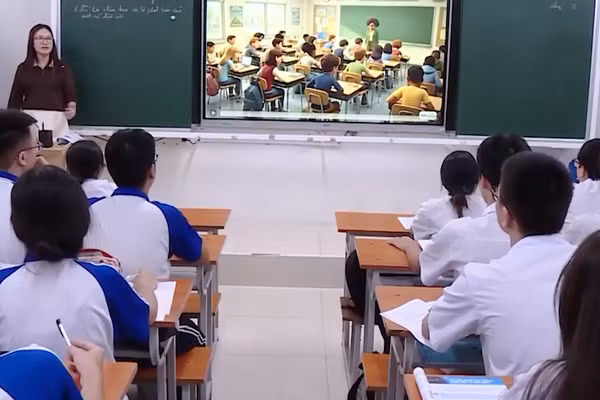 Nhiều trường trên địa bàn tỉnh Thanh Hoá đã triển khai phần mềm dạy học có tích hợp AI.