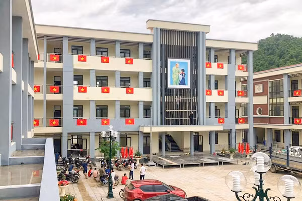 Những ngôi trường nội trú ở Thanh Hóa đã hoàn thiện, sẵn sàng đón học sinh trong năm học mới.