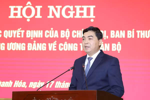 Ông Nguyễn Hoài Anh, tân Chủ tịch UBND tỉnh Thanh Hóa.