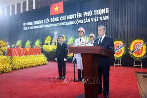 Toàn văn lời điếu tại Lễ truy điệu Tổng Bí thư Nguyễn Phú Trọng