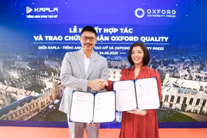  Oxford University Press trao Chứng nhận Oxford Quality danh giá cho KAPLA