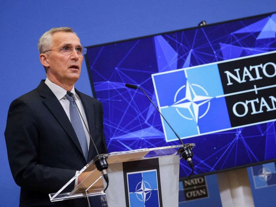 Tổng thư ký NATO Jens Stoltenberg.