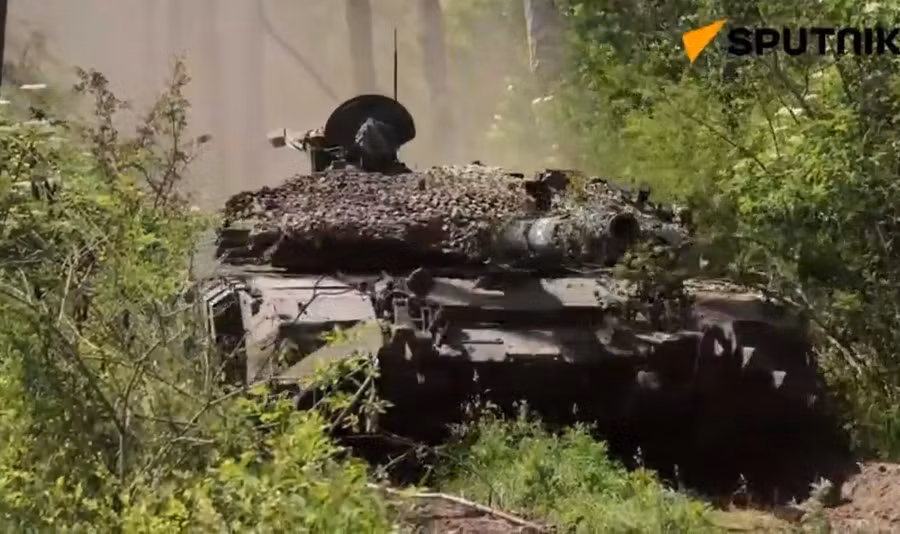 Tăng T-90M trong chiến dịch quân sự đặc biệt.