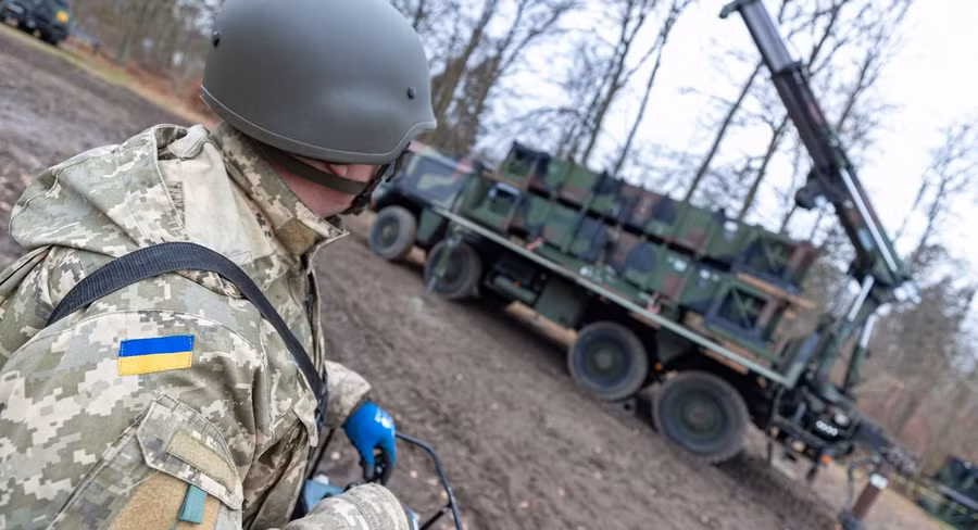 Ukraine vận hành hệ thống Patriot.