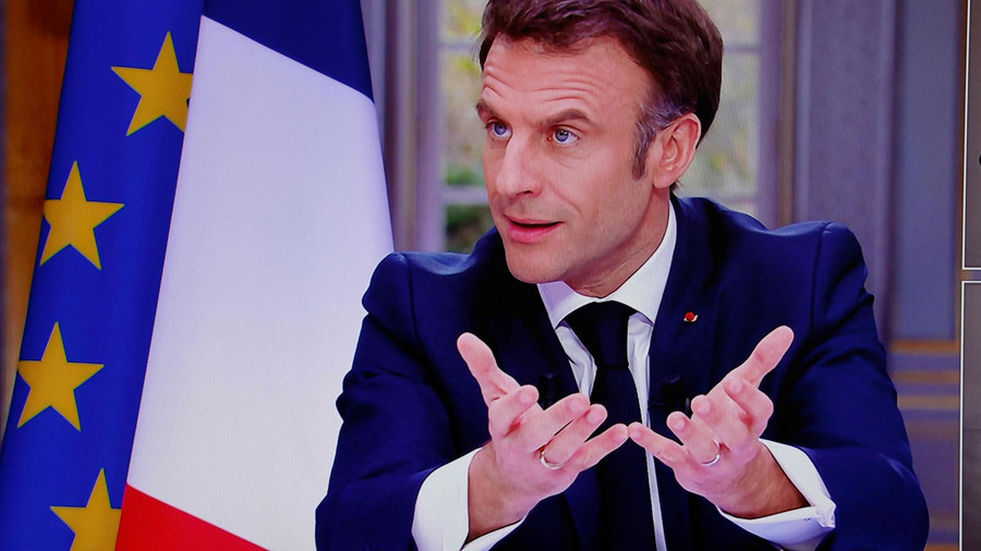 Tổng thống Pháp Emmanuel Macron.