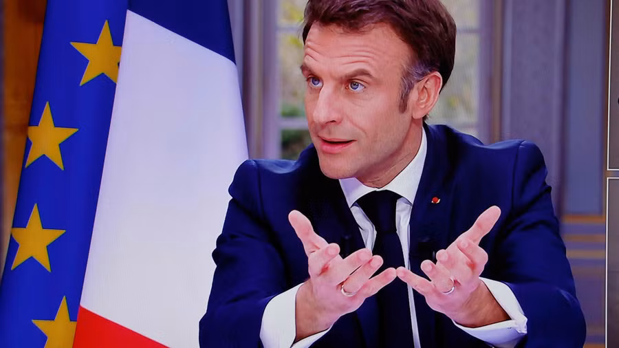 Tổng thống Pháp Emmanuel Macron.