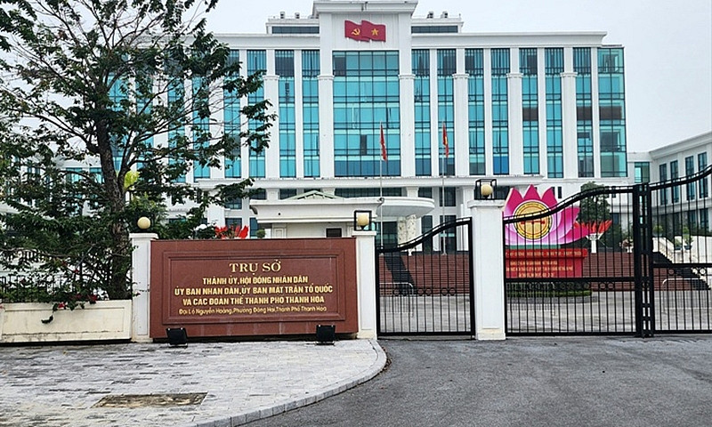 Trụ sở UBND thành phố Thanh Hóa, tỉnh Thanh Hóa