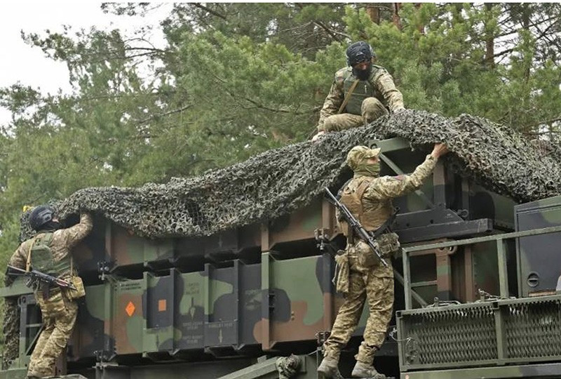 Hệ thống Patriot phương Tây viện trợ cho Ukraine.