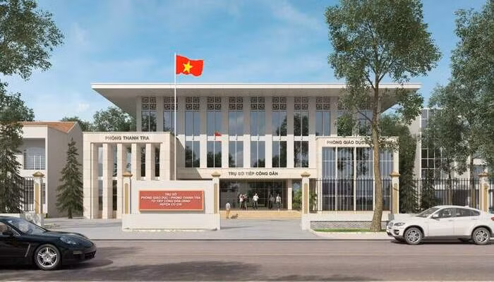 Một cơ quan tại huyện Củ Chi, TP. HCM. Nguồn: Internet