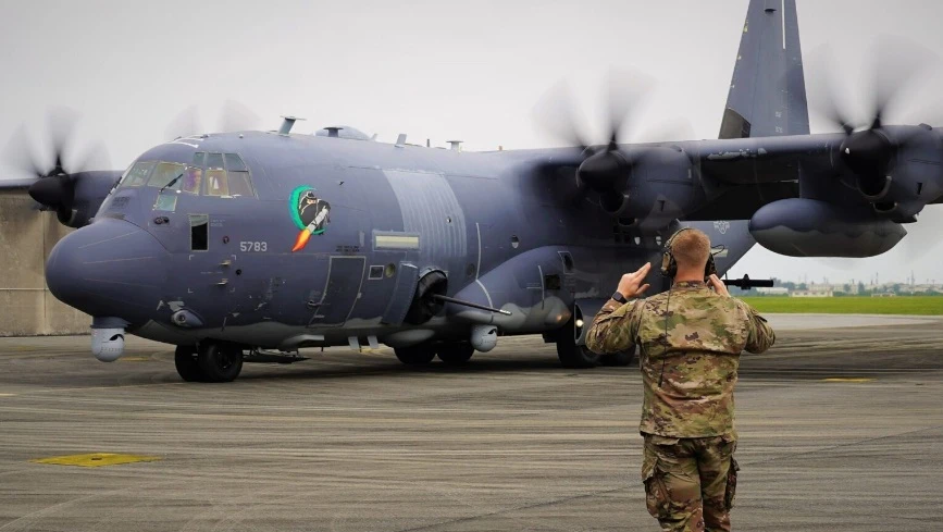 Máy bay AC-130J Ghostrider.