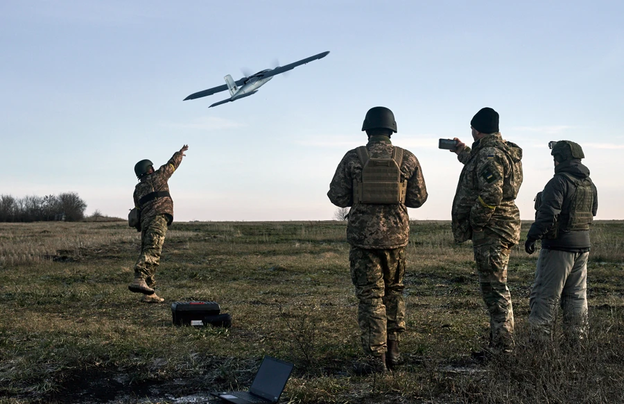 Đơn vị UAV trinh sát của Ukraine. 