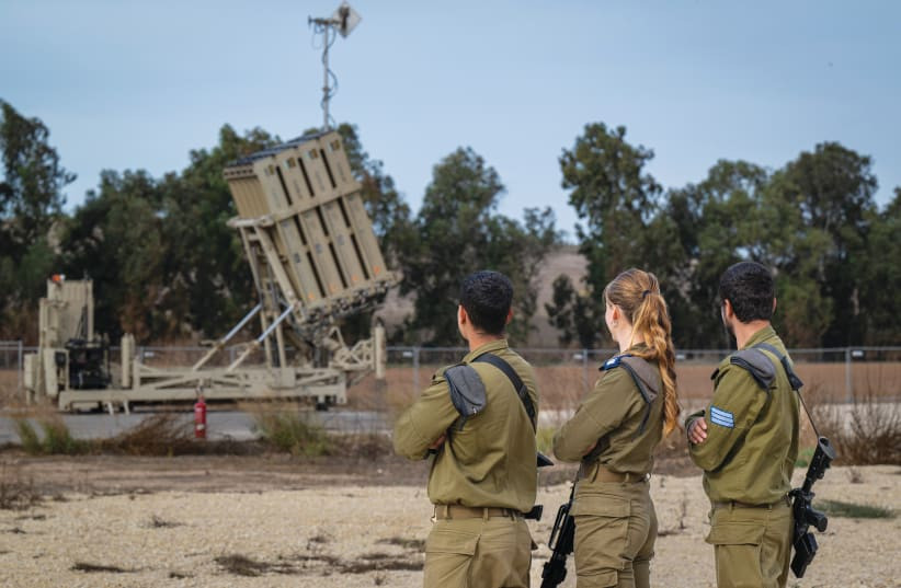 Hệ thống phòng thủ Iron Dome của Israel.