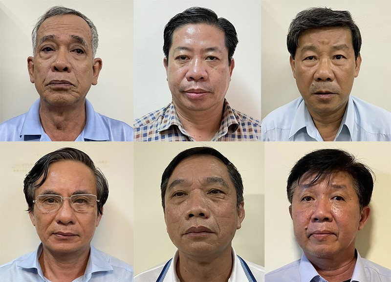 Loạt cán bộ quan chức liên quan đến vụ án đã bị khởi tố. Loạt cán bộ quan chức liên quan đến vụ án đã bị khởi tố.