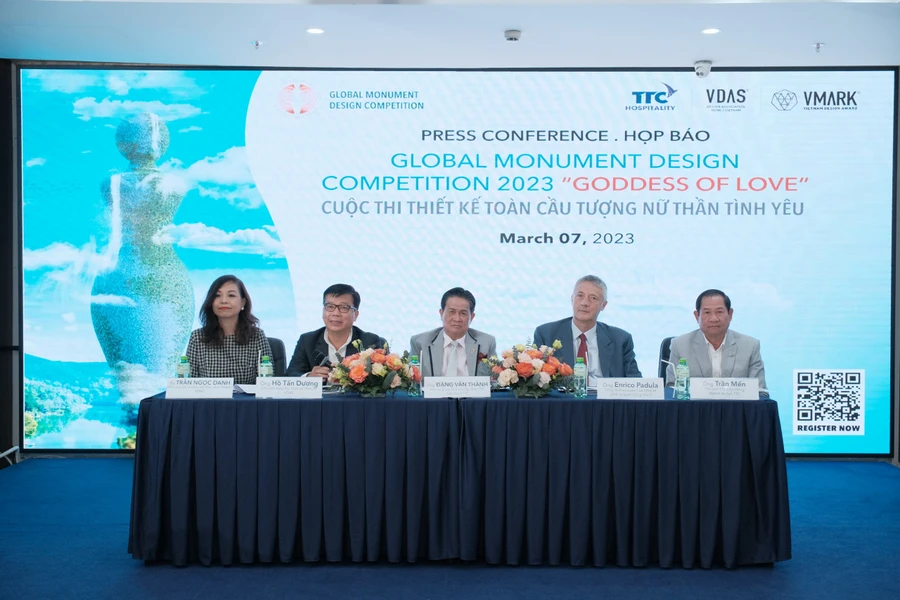 Họp báo Cuộc thi Thiết kế toàn cầu 2023 “Tượng Nữ thần Tình yêu” 