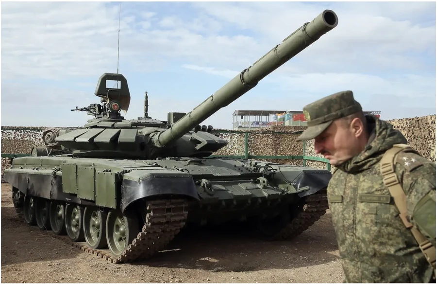Xe tăng T-72 Nga.