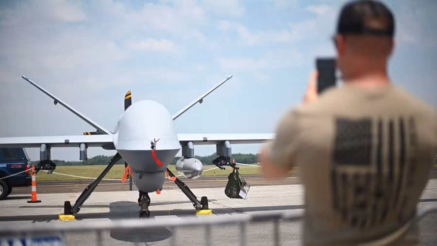 Máy bay không người lái MQ-9 của Mỹ.