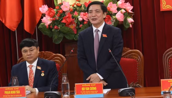 Ông Bùi Văn Cường- Bí thư Tỉnh ủy Đắk Lắk