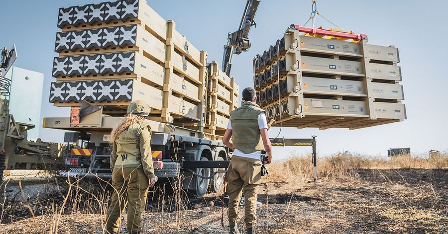 Hệ thống phòng thủ Iron Dome.