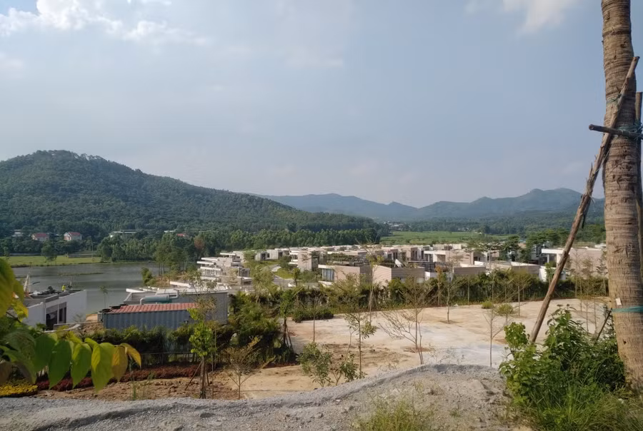 Khu dự án hoành tráng của doanh nghiệp đang được xây dưng