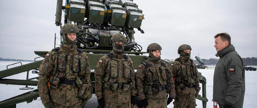 Hệ thống đánh chặn Patriot tại Ba Lan.