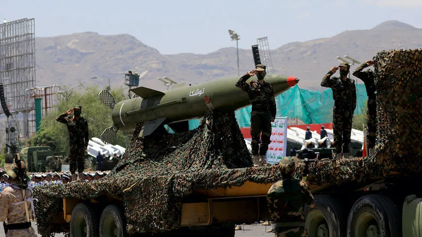 Tên lửa đạn đạo tầm ngắn của lực lượng Houthi.