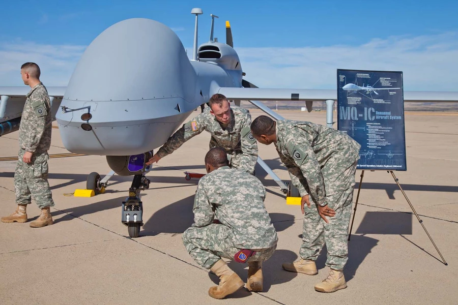 MQ-1C không đến Ukraine vì sợ bị bắn rơi như Bayraktar