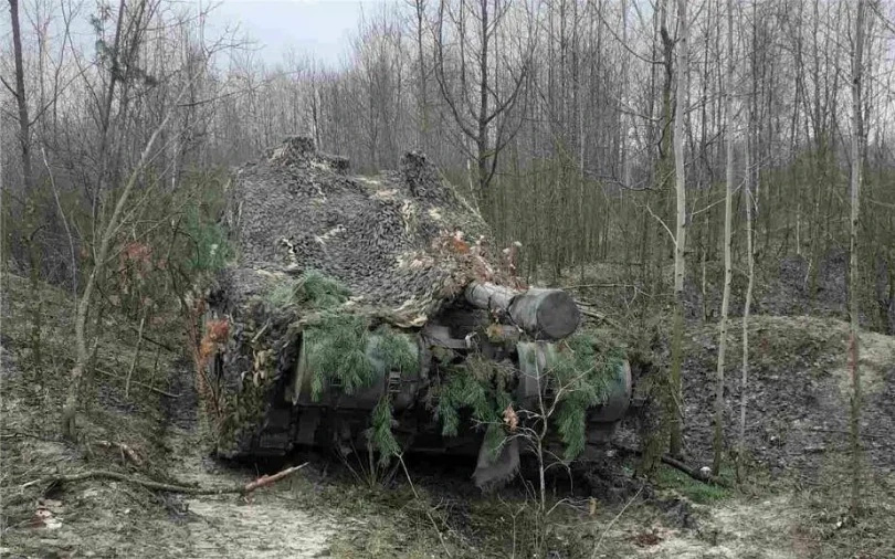 Ukraine triển khai chiến đấu tăng Challenger 2.
