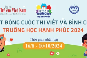 Phát động Cuộc thi viết và bình chọn Trường học hạnh phúc năm 2024