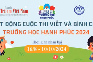Phát động Cuộc thi viết và bình chọn Trường học hạnh phúc năm 2024