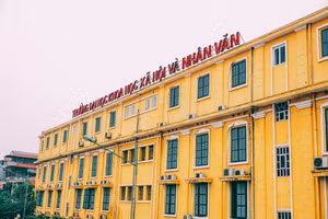 Trường ĐH Khoa học Xã hội và Nhân văn (ĐH Quốc gia Hà Nội). Ảnh: USSH.