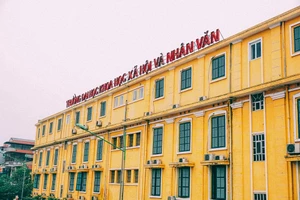 Trường ĐH Khoa học Xã hội và Nhân văn (ĐH Quốc gia Hà Nội). Ảnh: USSH.