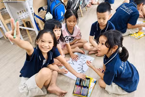 Học sinh Hệ thống Trường Inspire Khai Nguyên.