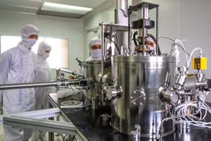 Bên trong phòng Lab của ĐH Quốc gia Hà Nội. Ảnh: VNU.