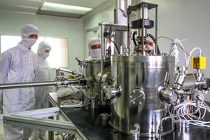 Bên trong phòng Lab của ĐH Quốc gia Hà Nội. Ảnh: VNU.