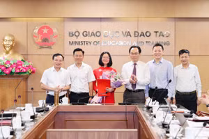 Bà Vũ Thị Hạnh giữ chức vụ Phó Viện trưởng Viện Khoa học Giáo dục Việt Nam, thời hạn 5 năm.
