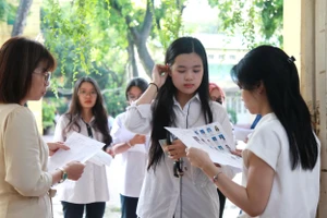 Thí sinh thi tốt nghiệp THPT năm 2025.