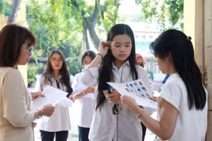 Thí sinh thi tốt nghiệp THPT năm 2025.