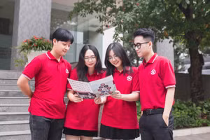 Sinh viên Trường Đại học Ngoại thương. Ảnh: NTCC.