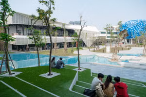 Khuôn viên tiêu chuẩn 5 sao không ngừng được BUV mở rộng.