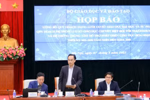 Thứ trưởng Hoàng Minh Sơn trả lời báo chí về một số nội dung liên quan đến Quy hoạch mạng lưới cơ sở giáo dục đại học và sư phạm.