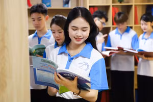 Sinh viên Học viện Phụ nữ Việt Nam.