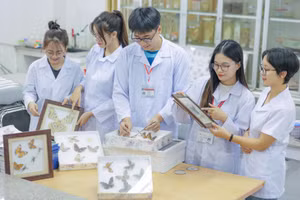 Sinh viên Trường Đại học Sư phạm Hà Nội 2.