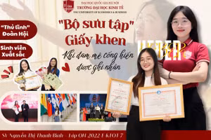 Nữ sinh trường Kinh tế gửi thanh xuân vào hoạt động Đoàn - Đội