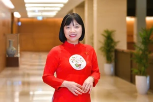 Đại biểu Quốc hội Nguyễn Thị Việt Nga (đoàn TP Hải Phòng).