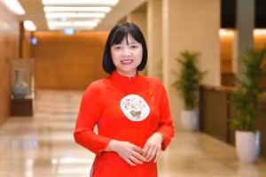 Đại biểu Quốc hội Nguyễn Thị Việt Nga (đoàn TP Hải Phòng).