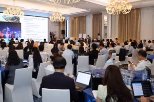 Quang cảnh chương trình tập huấn.