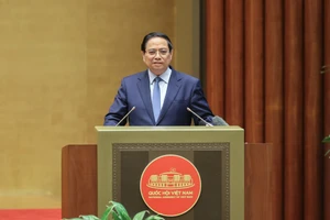 Thủ tướng Phạm Minh Chính trình bày chuyên đề 1 về những nội dung trọng tâm, cốt lõi của Nghị quyết 71.