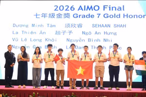Hơn 200 thí sinh Việt Nam đoạt giải Cuộc thi Đấu trường Toán học Châu Á 2026