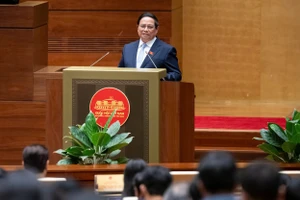Thủ tướng Phạm Minh Chính trình bày Báo cáo trước Quốc hội - sáng 5/5.